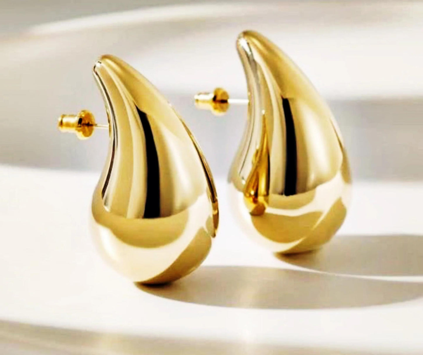 Silver Tear Drop Earring