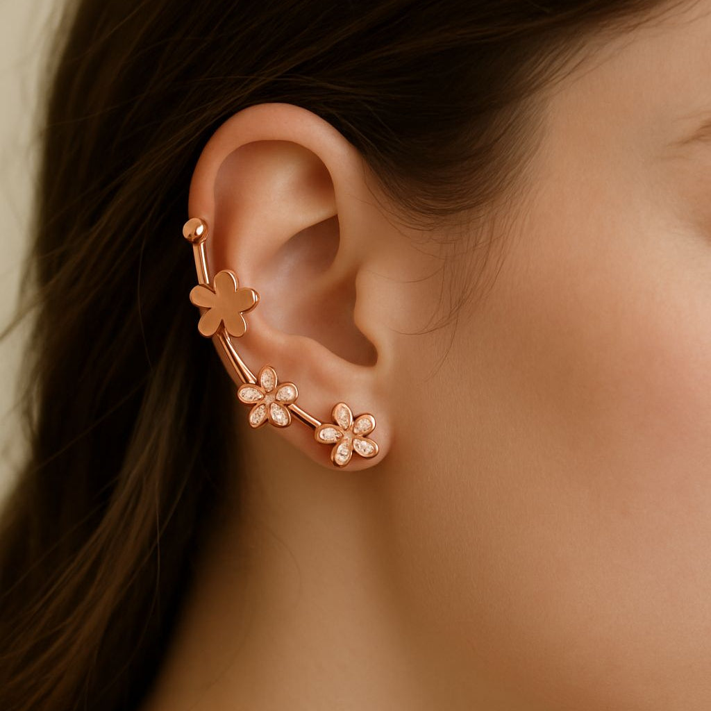 Rosegold Earcuff