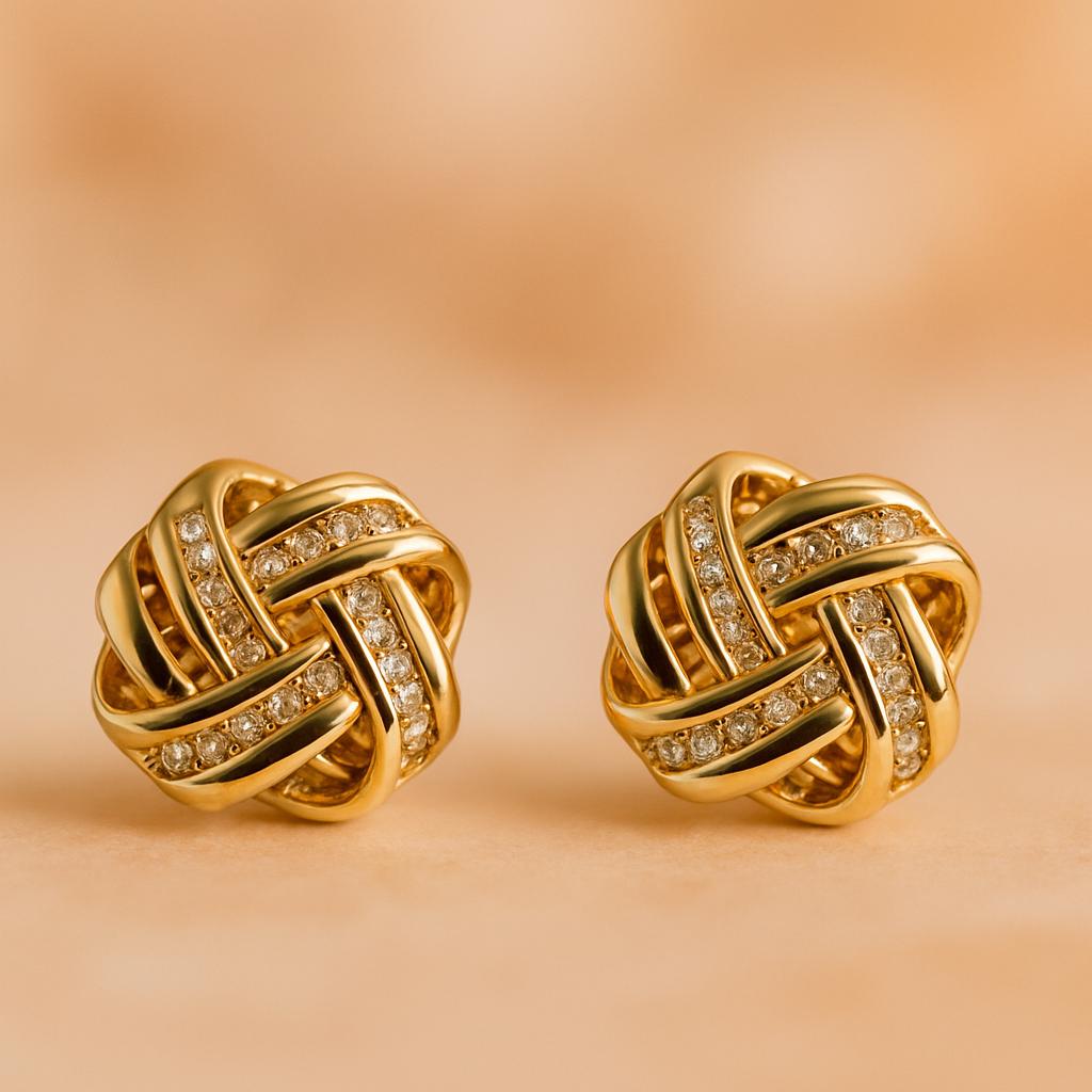 Gold plated Ad intangeld Studs
