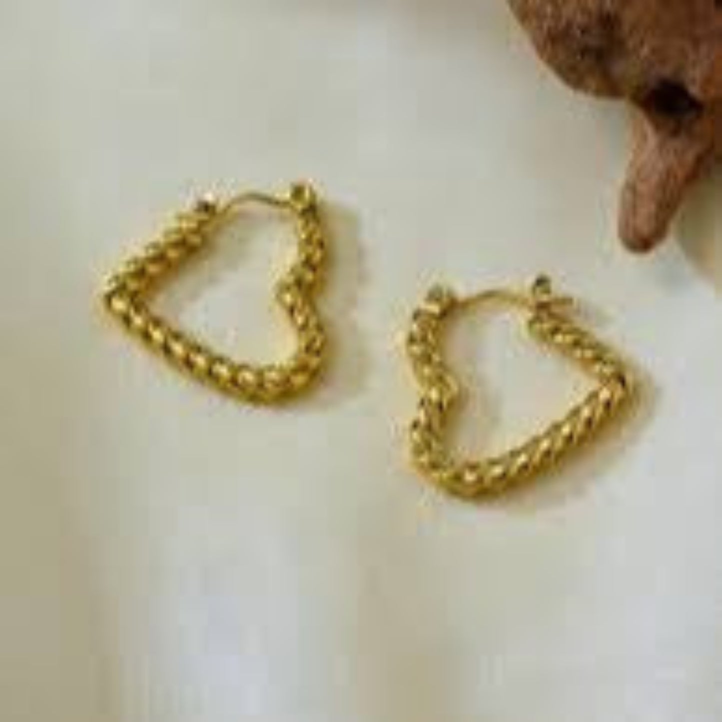 Heart beat Hoops Earrings