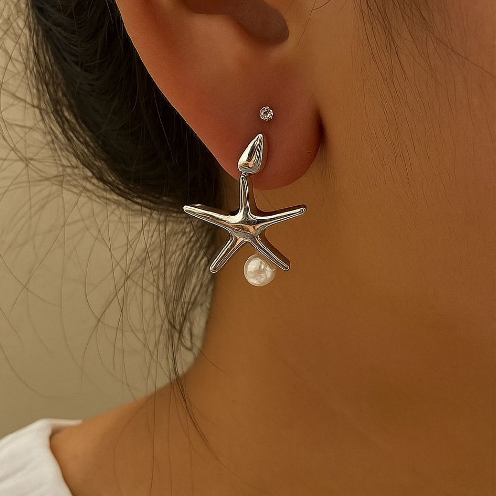 Pearl Star 3 pair Combo Stud
