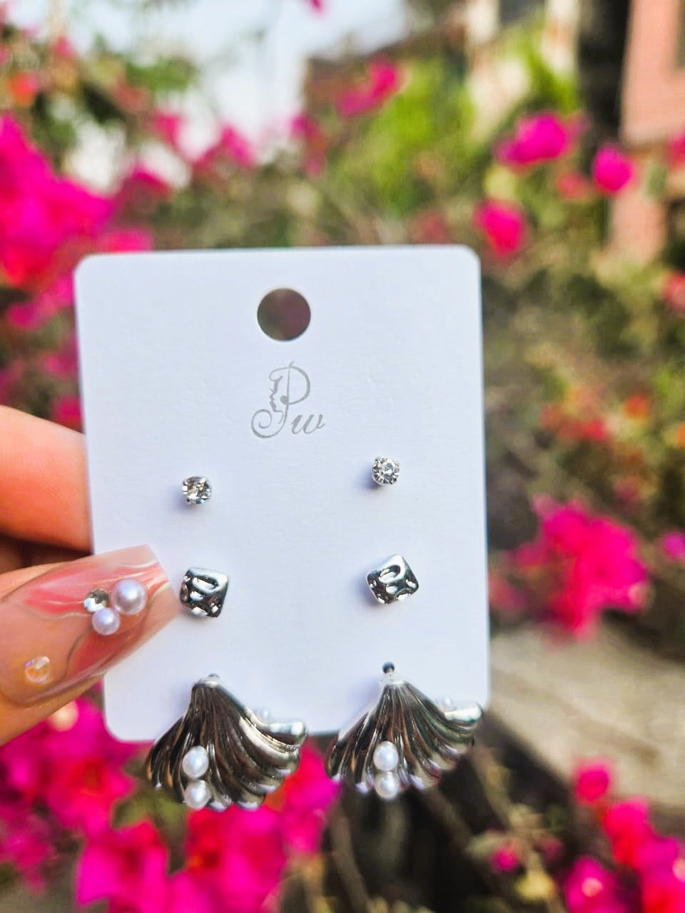 Pearl Earring Combo