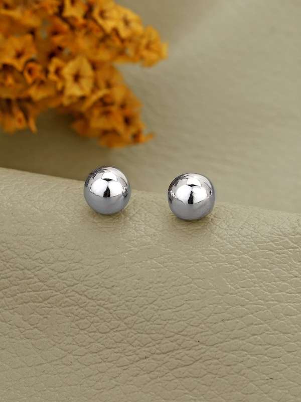 Stainless Steel Mirror Sphere Studs