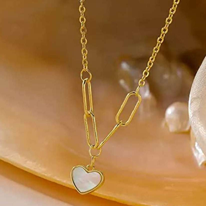 Antitarnesh Gold Heart Plated pendant