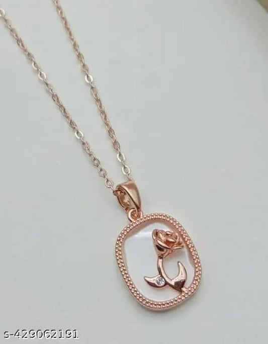 Pink Flower Pendant