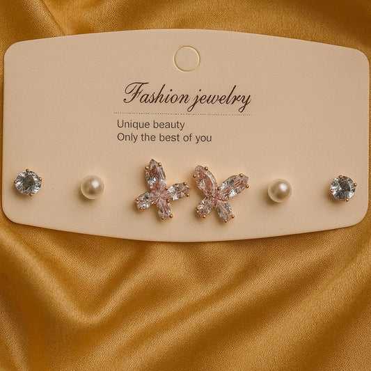 6 pair rosegold Combo