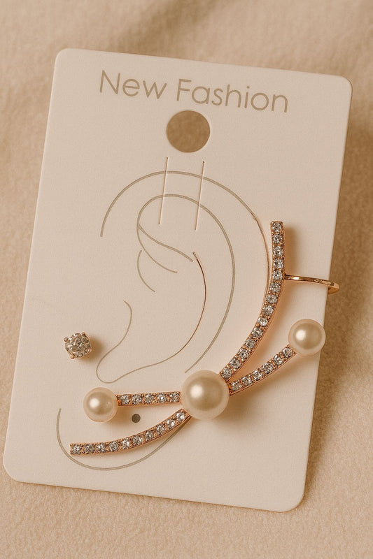 peral sparkle Earcuff