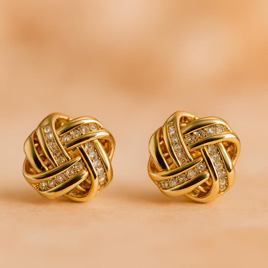 Gold plated Ad intangeld Studs
