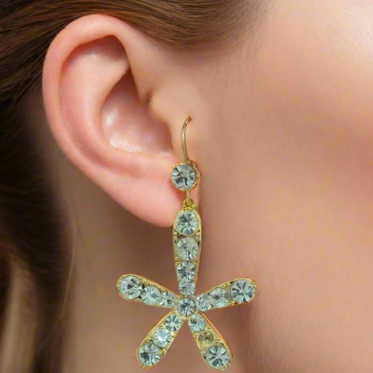 Flower Ad earring