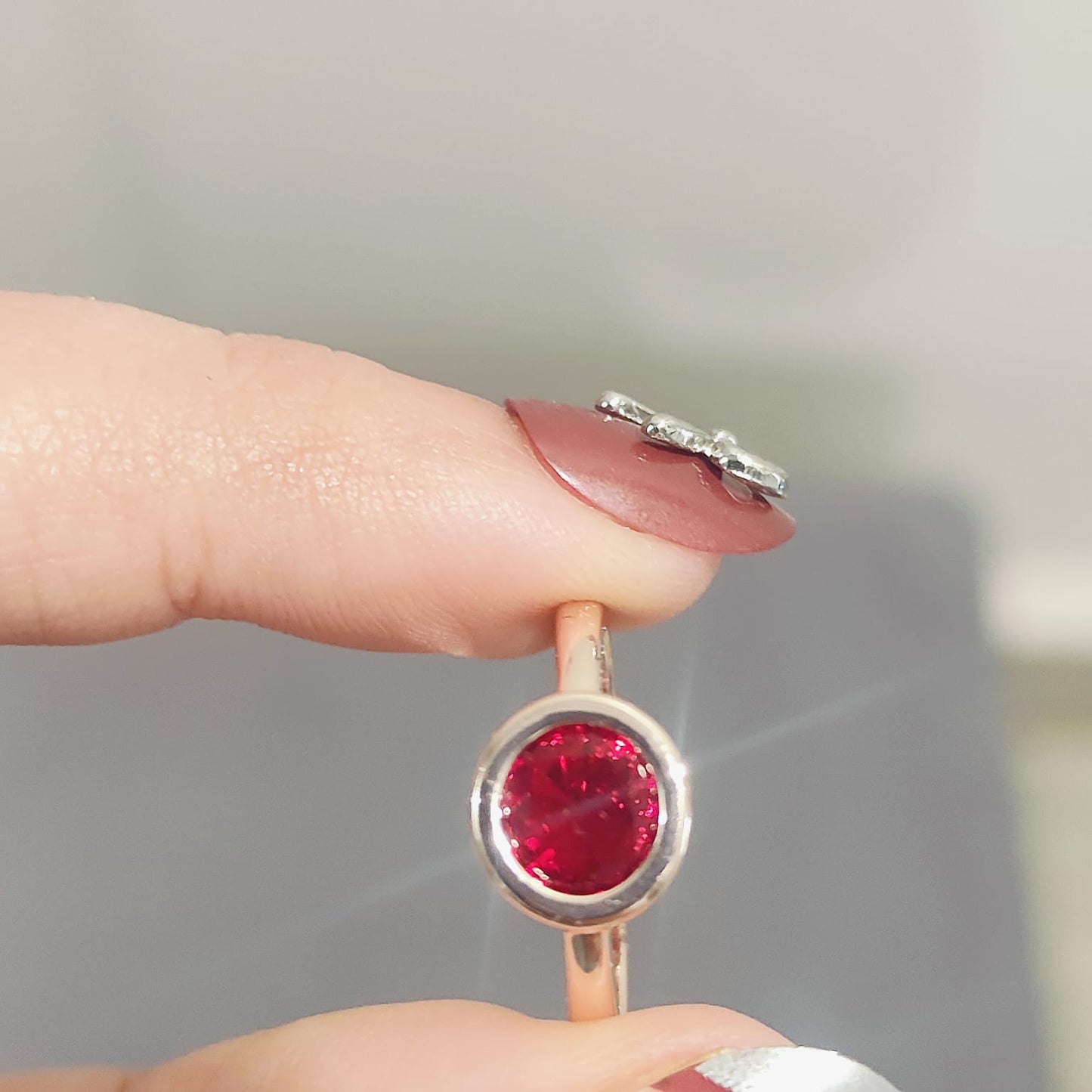 Ruby Gem stone Ring