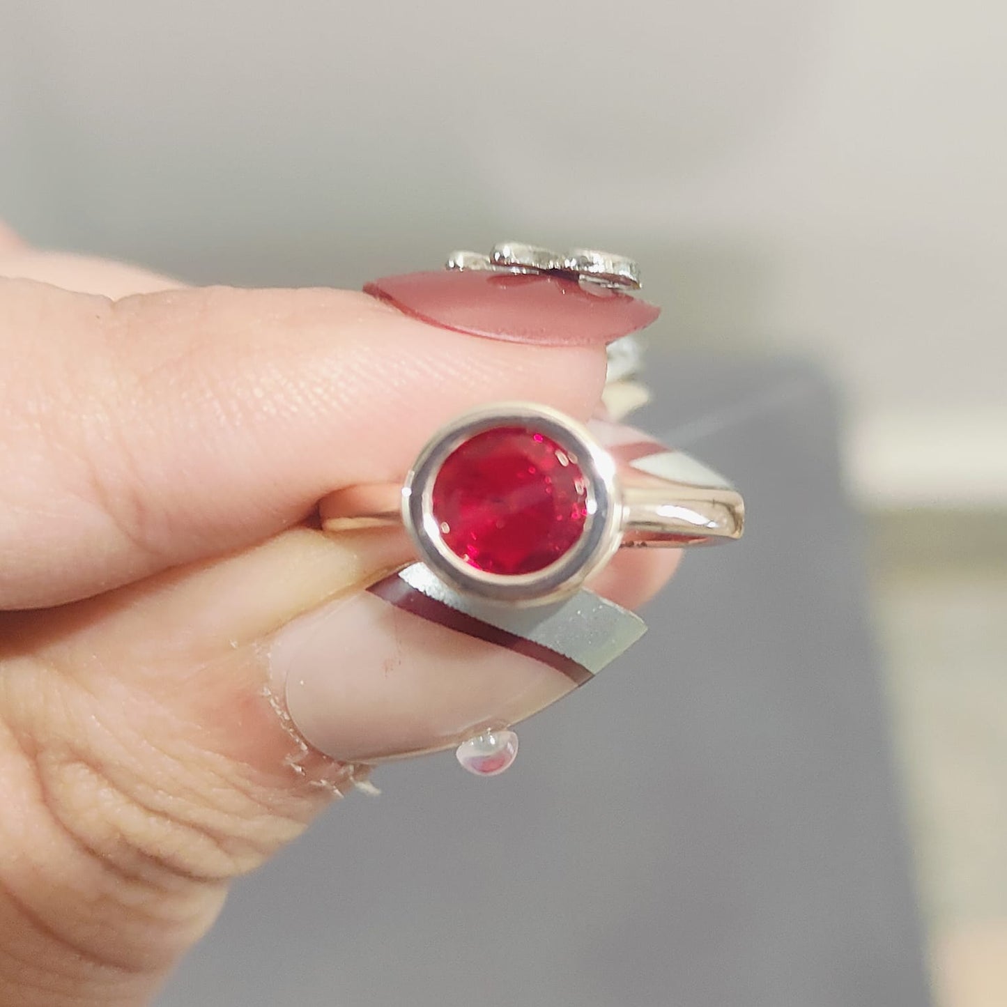 Ruby Gem stone Ring