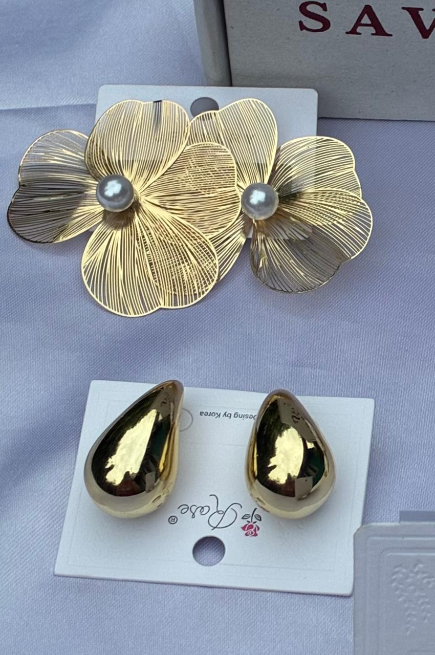 Gold plated Earring Combo Hamper