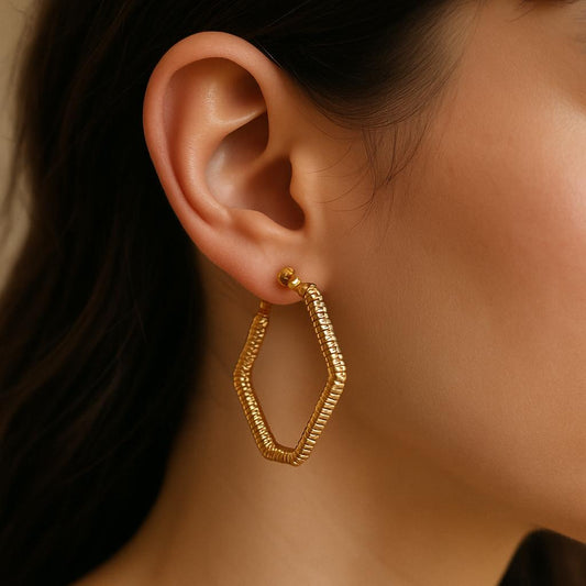 Gold plated C Hoop