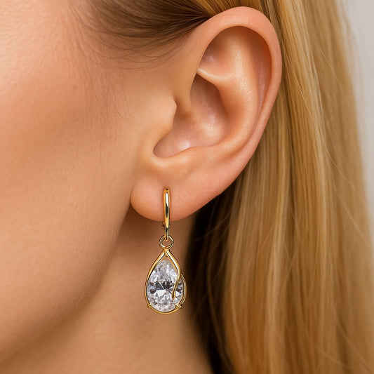 Tear Drop Dangle Earrings