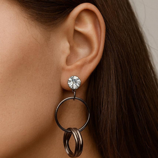 Ad Hoop Earring