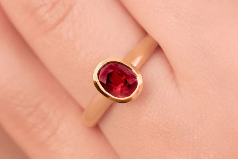 Ruby Gem stone Ring