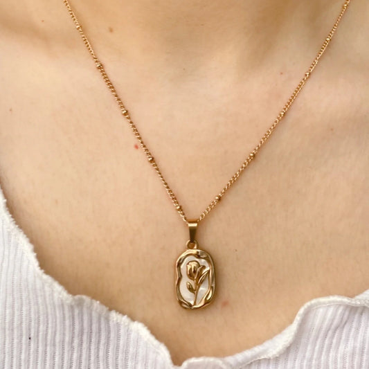 Rose Gold Plated Pendant