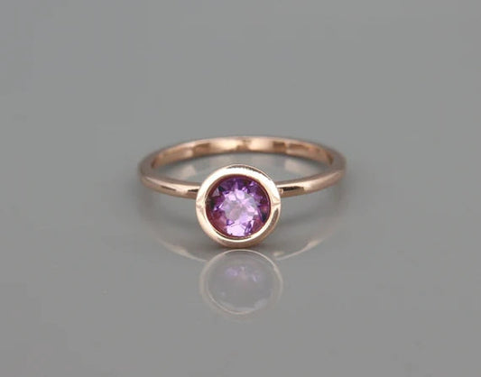 Purple Gem stone Ring