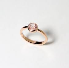 Peech Stone Ring