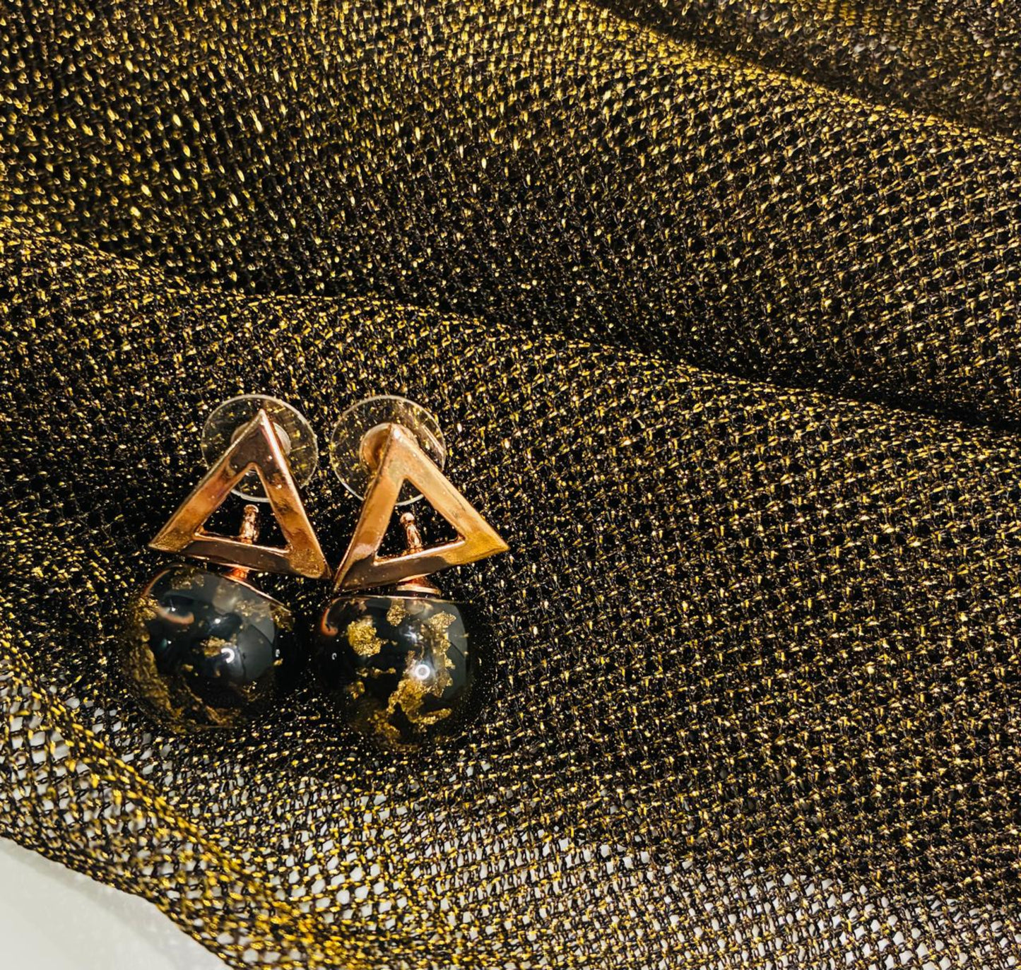 Brown Transulcent Earring