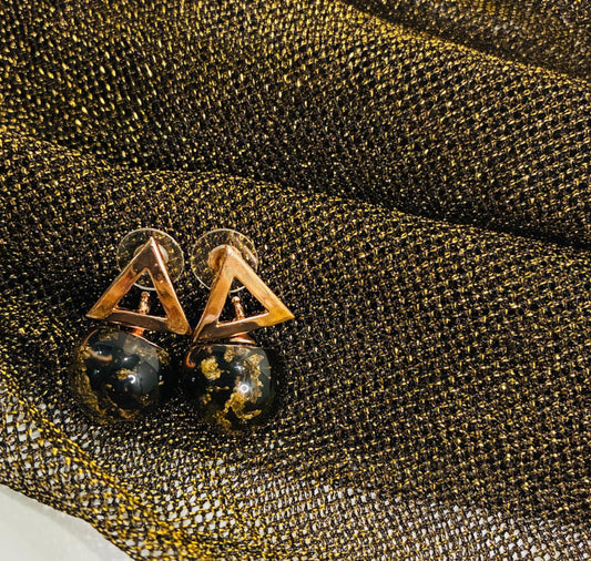 Brown Transulcent Earring