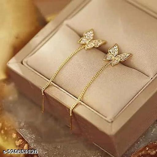 Hanging Butterfly Earring