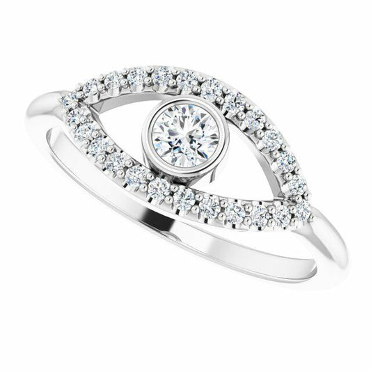 Eye Shape Ring