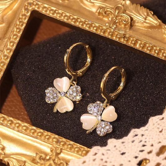 Cluster Clip on Earrings